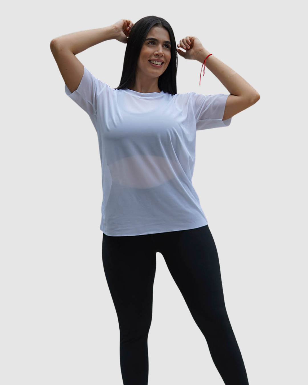 Blusa Velo Manga Oversize Deportiva Mujer