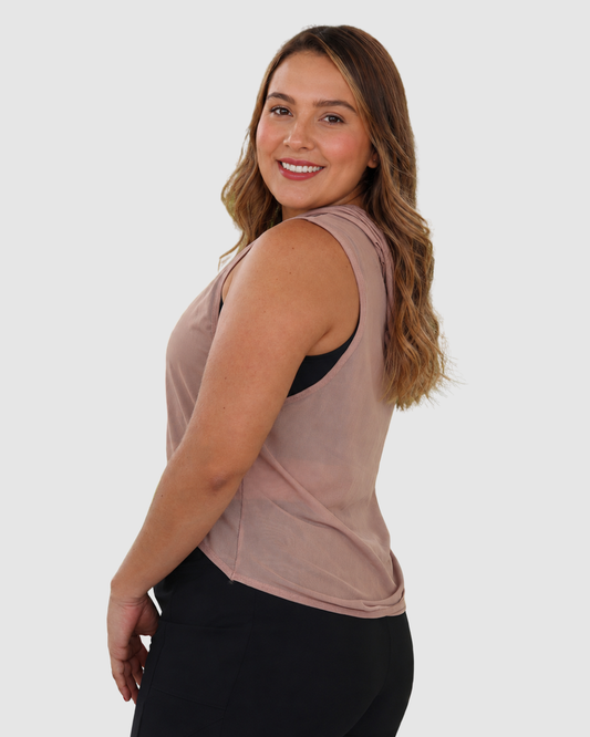 Blusa Velo con Capucha Deportiva Dama
