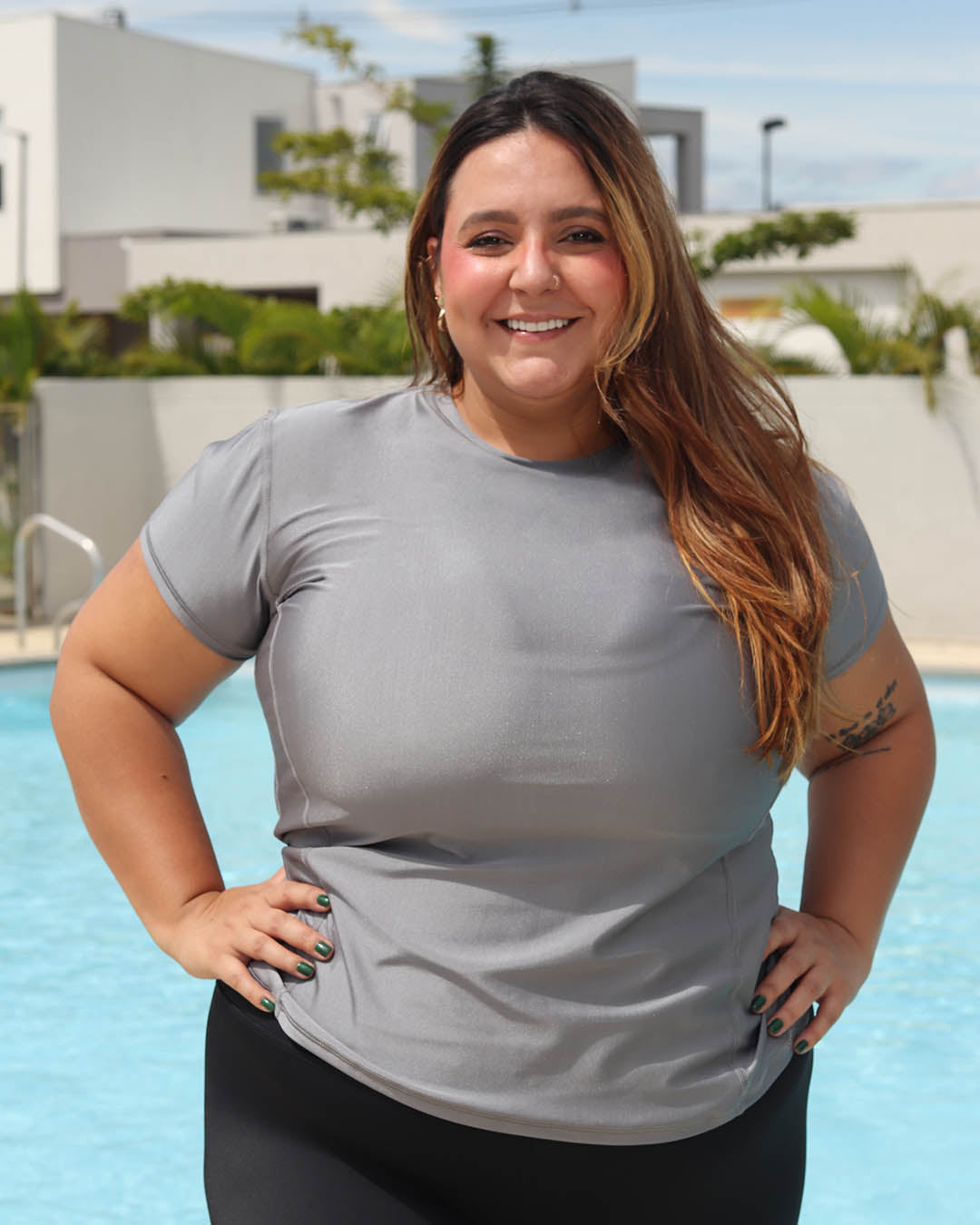 Blusa Corte Costado Jersey (Ref 530)