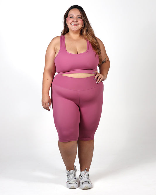 Top Unicolor Esqueleto con forro en Tela Nylon