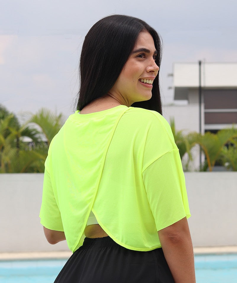 Blusa velo escote en la espalda (Ref:573)