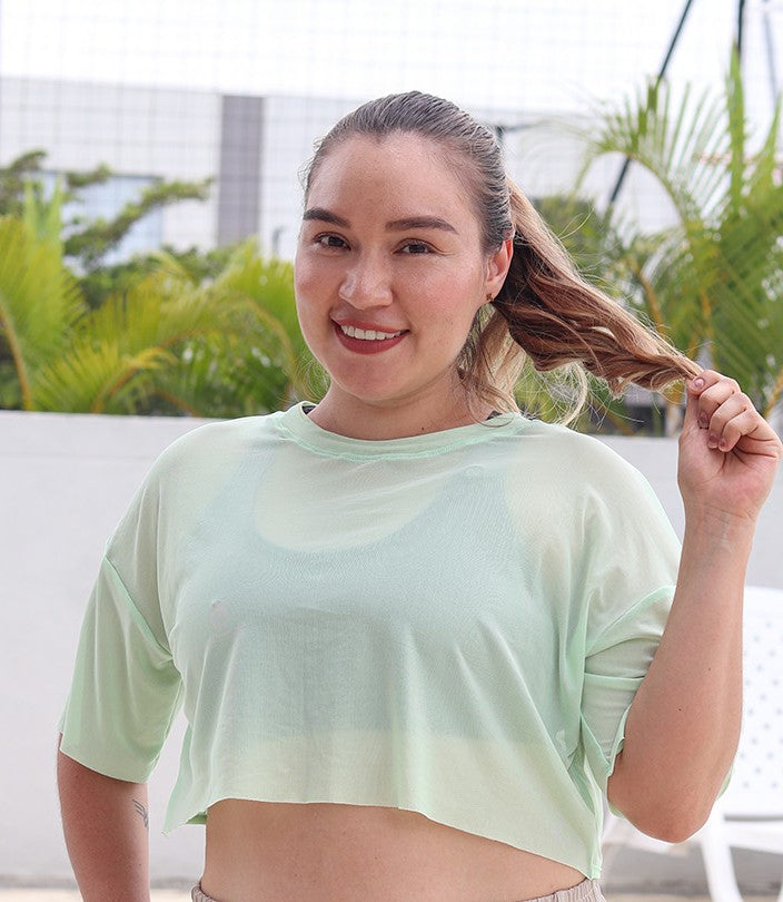 Blusa velo escote en la espalda (Ref:573)