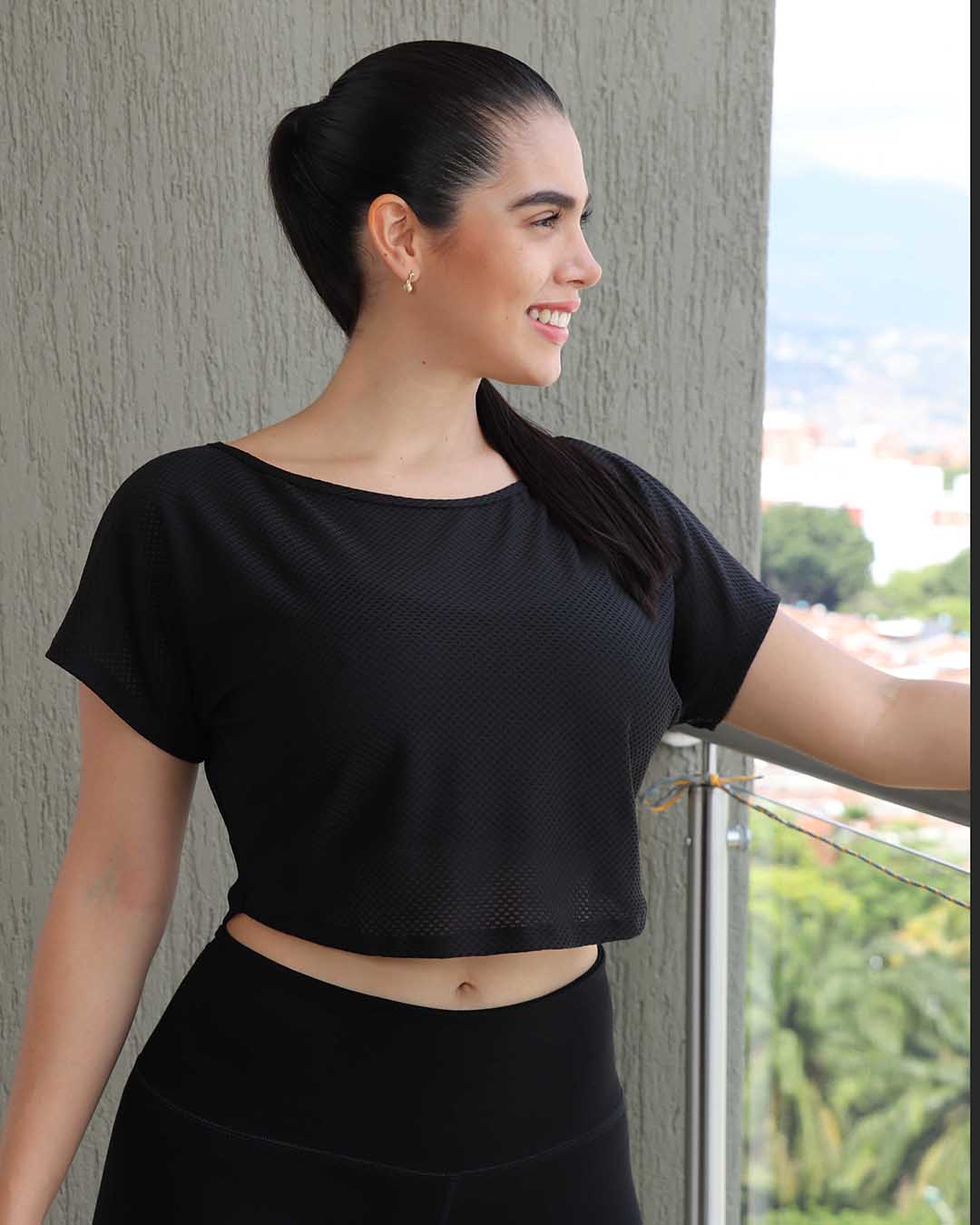 Blusa maya cuello bandeja (Ref.513)