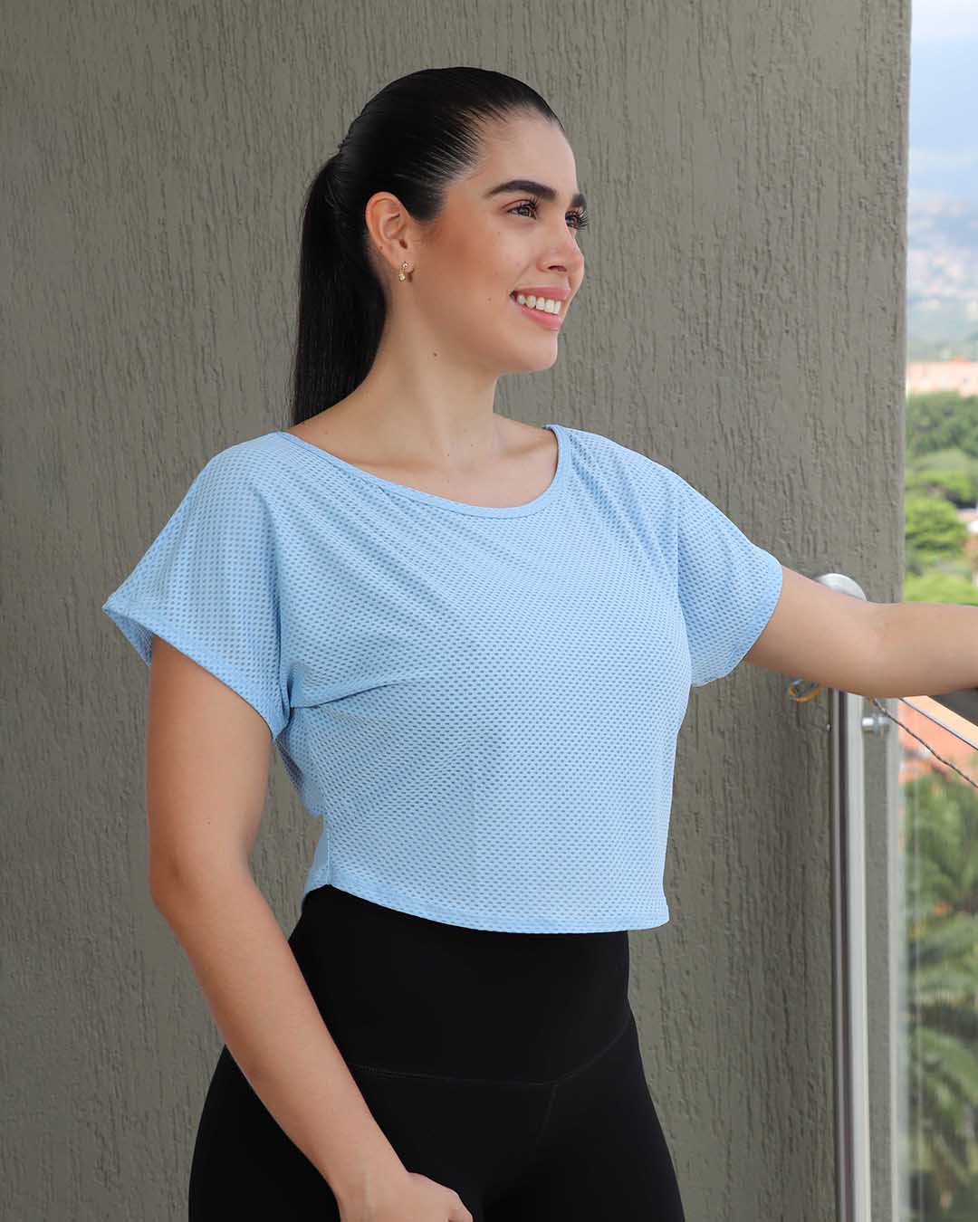 Blusa maya cuello bandeja (Ref.513)