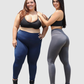 Leggins Pretina Unicolor en Tela Nylon Dama