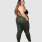 Leggins Tobillero Deportivo con Bolsillos Laterales