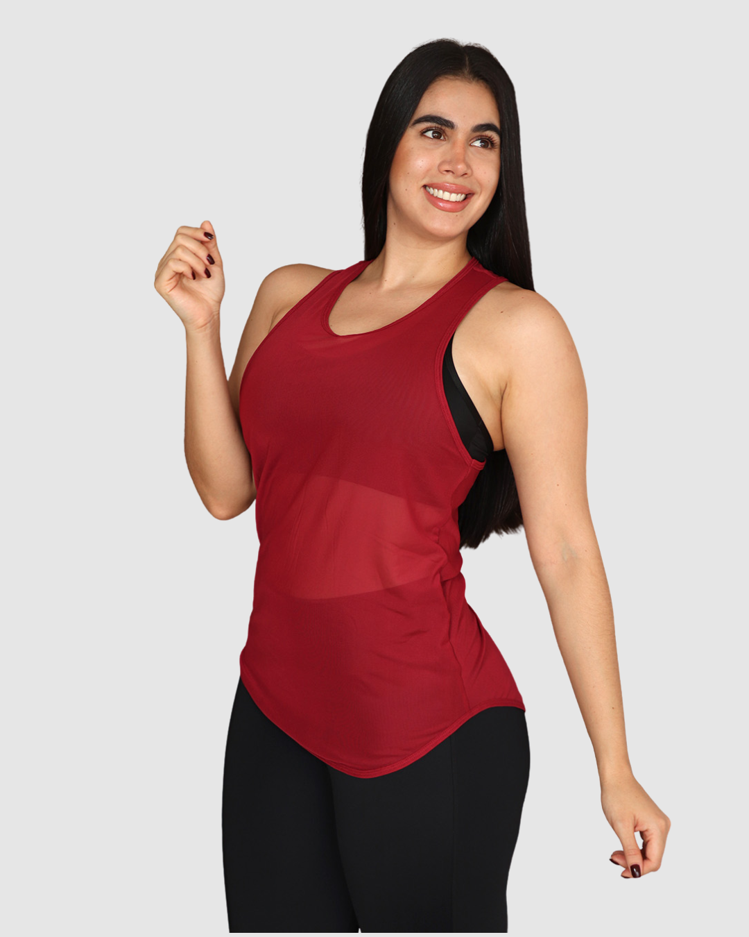 Blusa Velo Esqueleto Deportiva Mujer