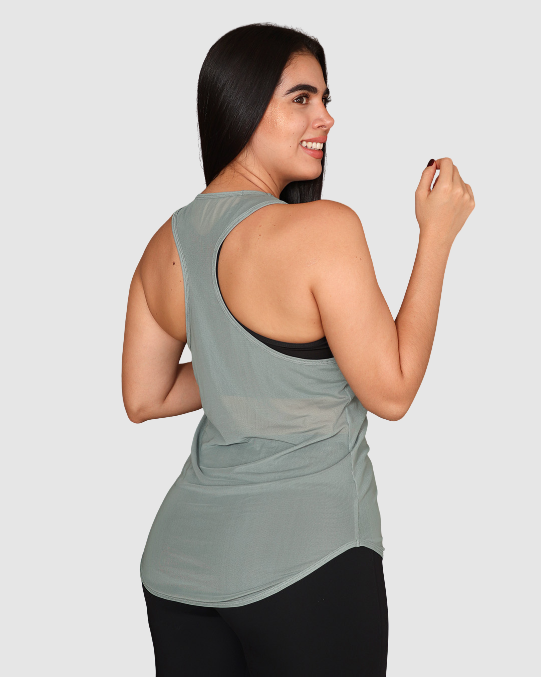 Blusa Velo Esqueleto Deportiva Mujer