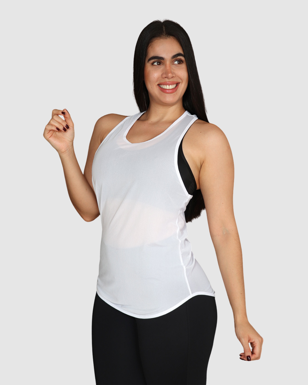 Blusa Velo Esqueleto Deportiva Mujer