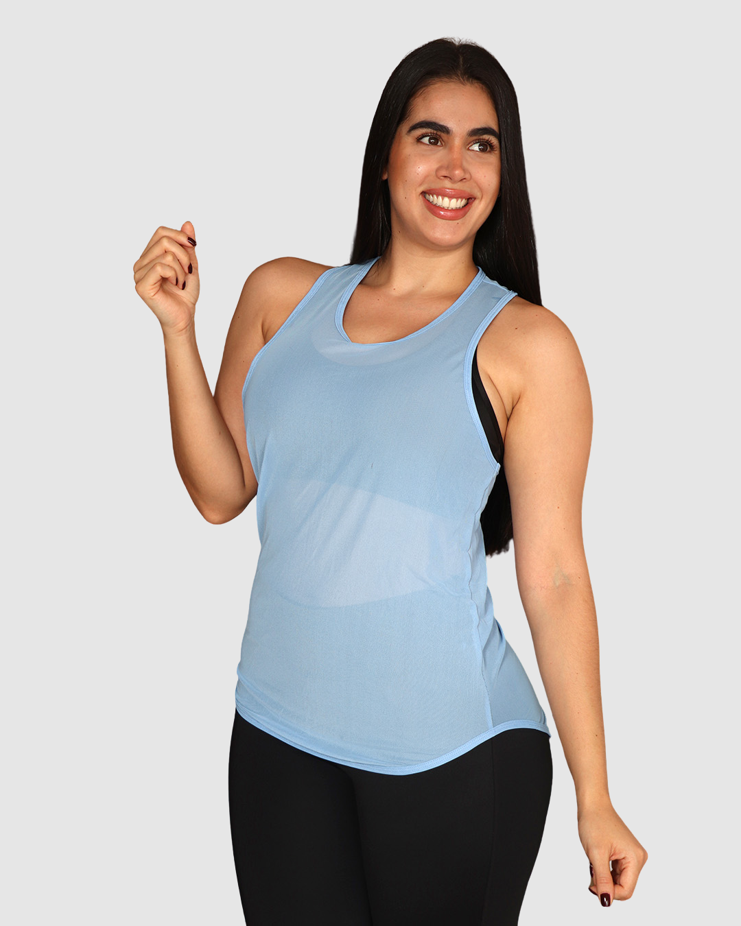 Blusa Velo Esqueleto Deportiva Mujer