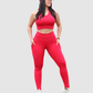 Leggins Tobillero Deportivo con Bolsillos Laterales