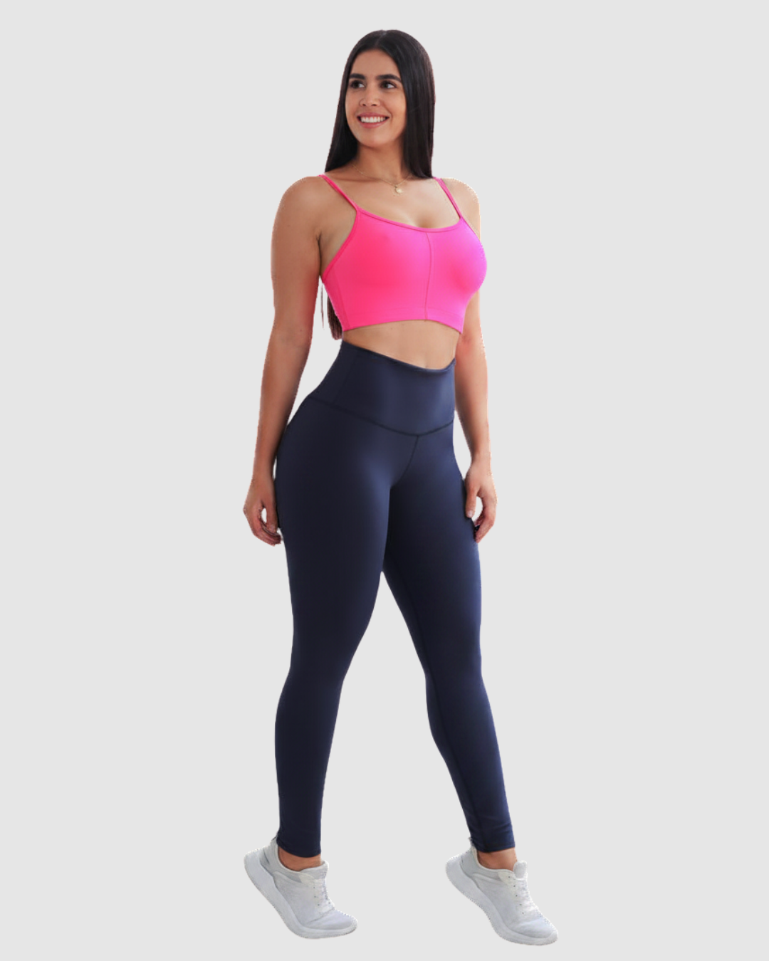 Leggins Supplex Unicolor Control de Abdomen Mujer