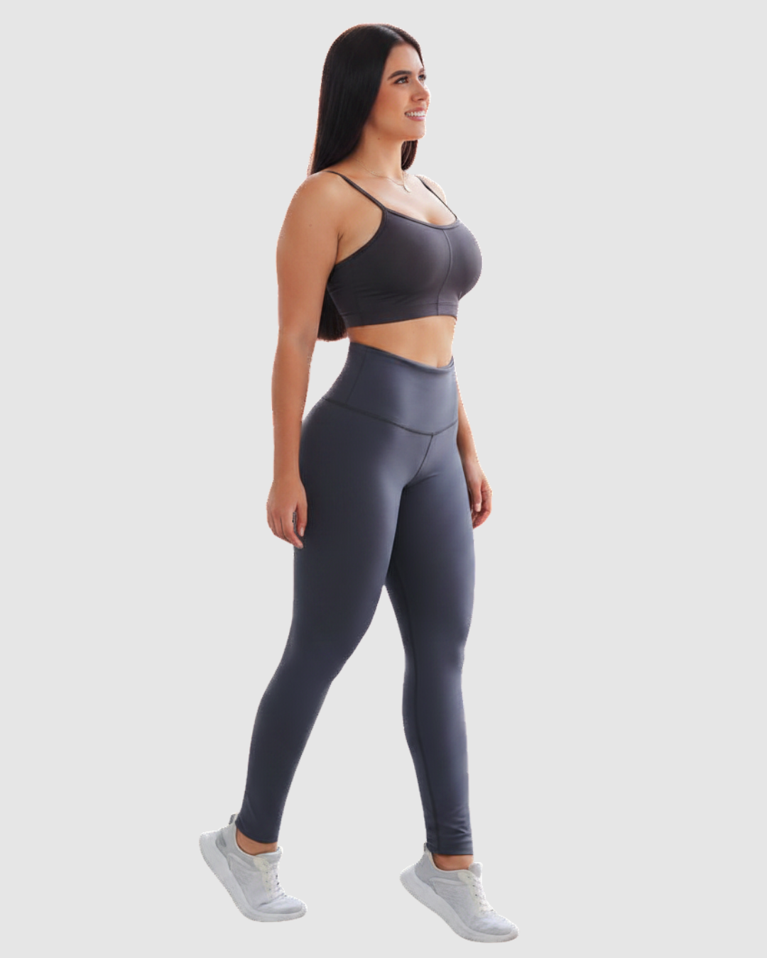 Leggins Supplex Unicolor Control de Abdomen Mujer