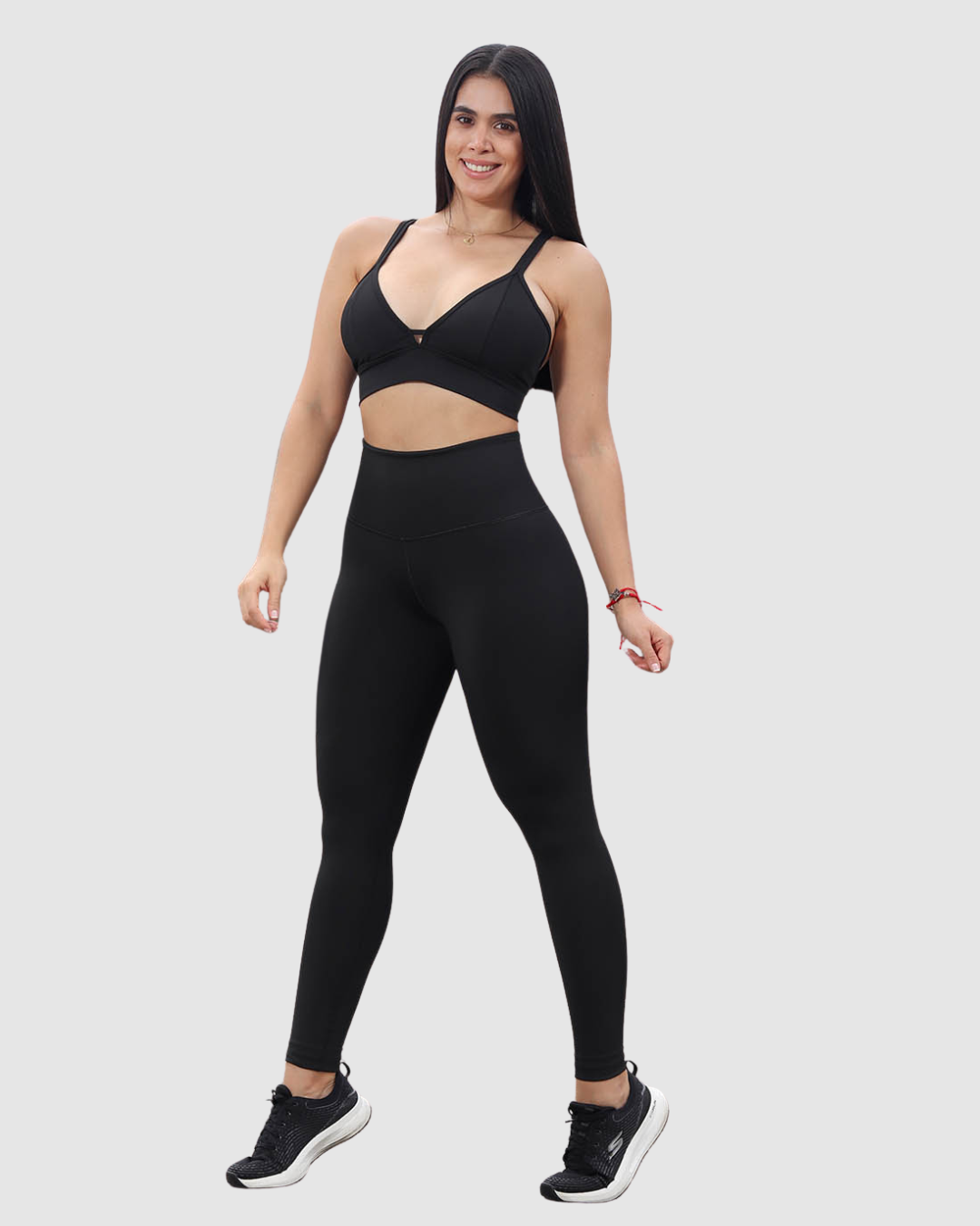 Leggins Supplex Unicolor Control de Abdomen Mujer