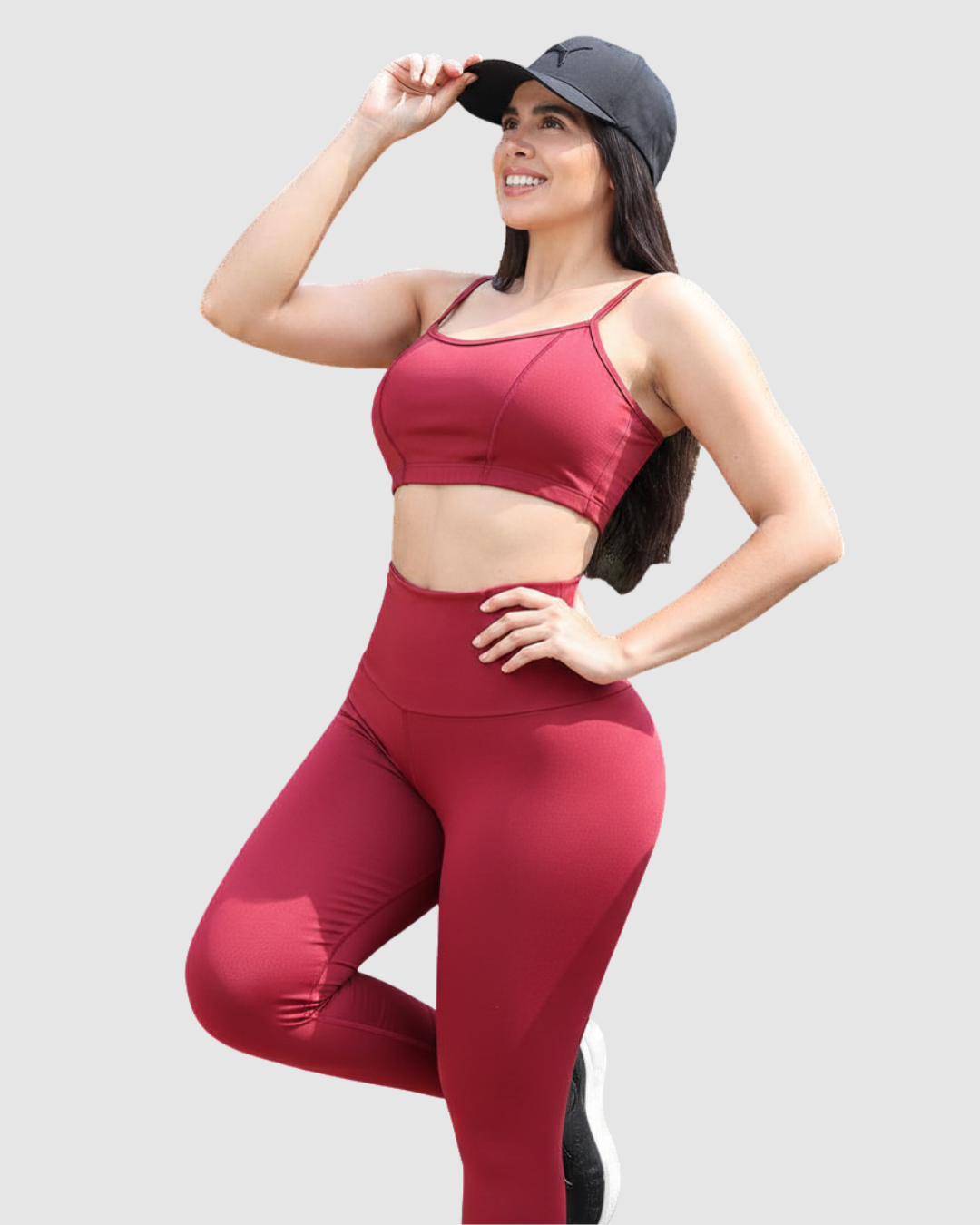 Leggins Supplex Unicolor Control de Abdomen Mujer