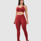 Leggins Supplex Unicolor Control de Abdomen Mujer