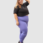 Leggins Supplex Unicolor Control de Abdomen Mujer