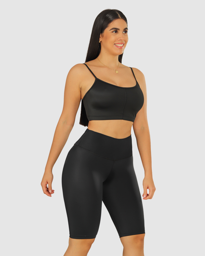Byker Deportivo Dama Pretina Alta Nylon