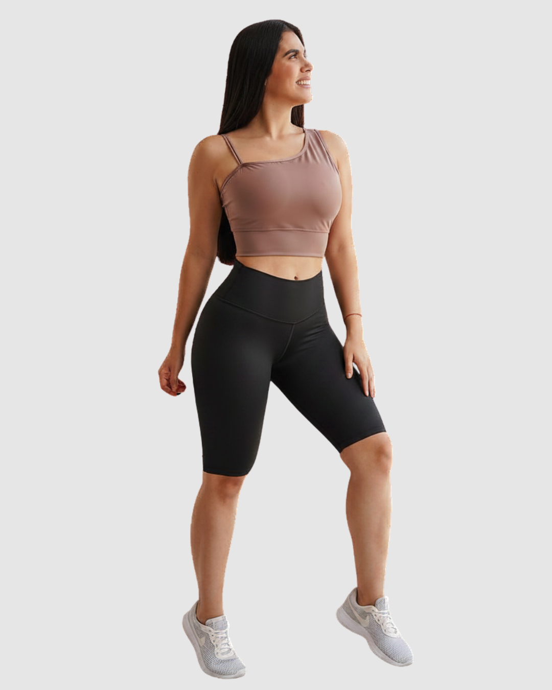 Byker Deportivo Dama Pretina Alta Nylon