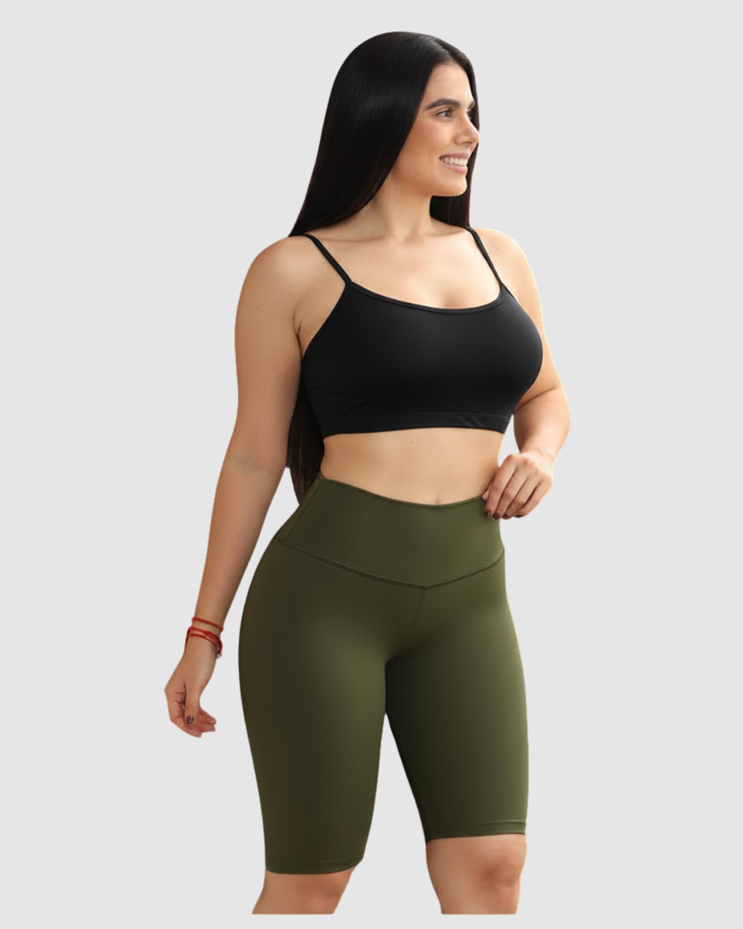 Byker Deportivo Dama Pretina Alta Nylon