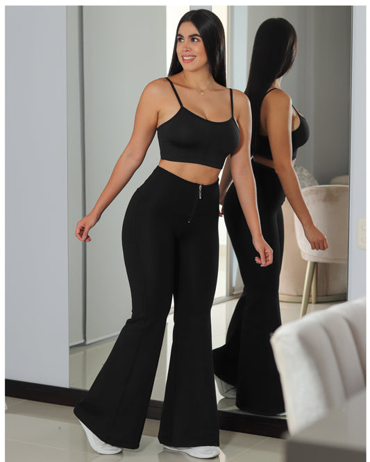 Pantalón Bota Campana Cierre (Ref 307)