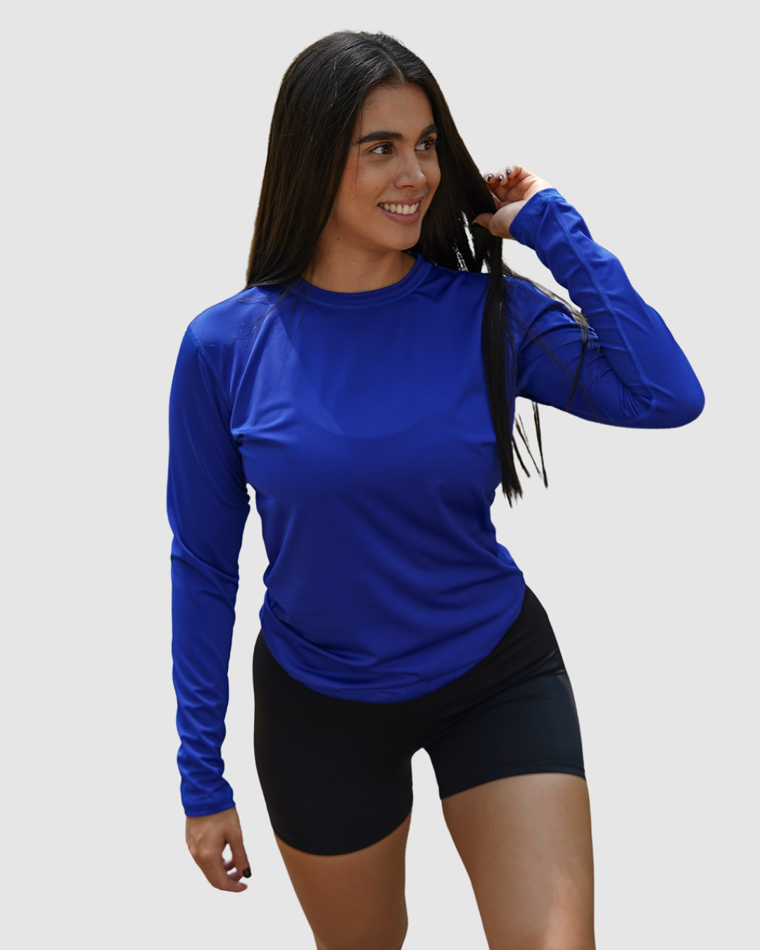 Buso Manga Larga Compresión Nylon Mujer