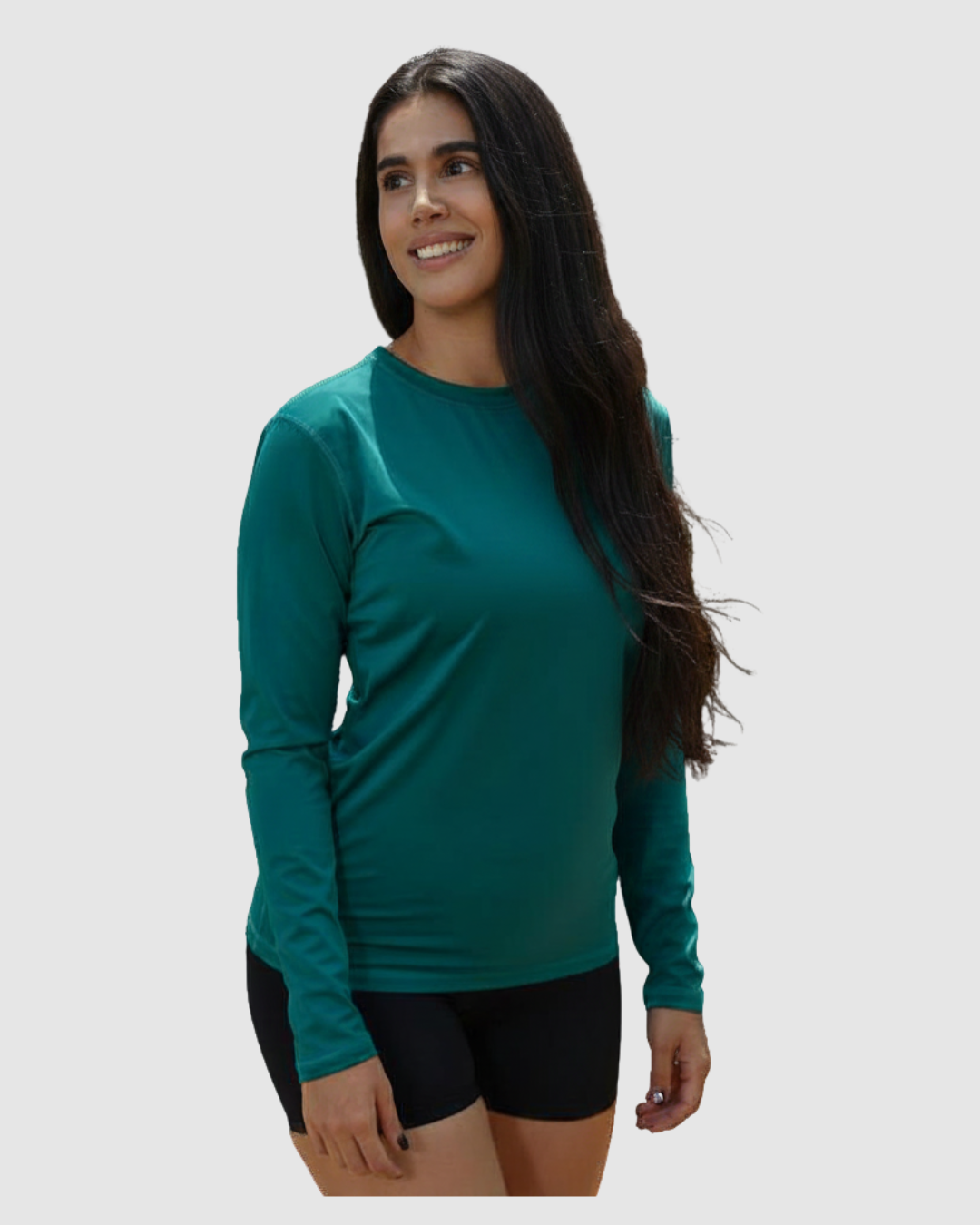 Buso Manga Larga Compresión Nylon Mujer