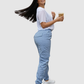 Blusa Velo Manga Oversize Deportiva Mujer