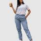 Blusa Velo Manga Oversize Deportiva Mujer