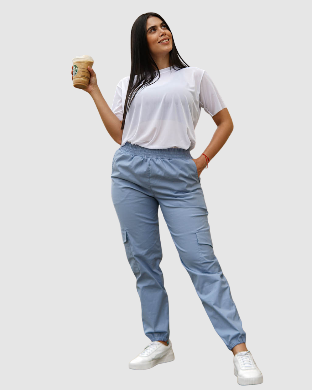 Blusa Velo Manga Oversize Deportiva Mujer