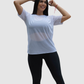 Blusa Velo Manga Oversize Deportiva Mujer