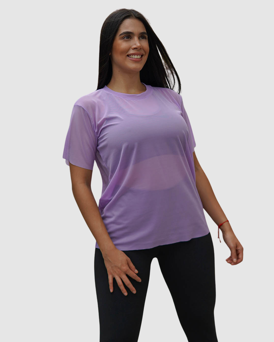 Blusa Velo Manga Oversize Deportiva Mujer