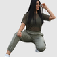 Blusa Velo Manga Oversize Deportiva Mujer