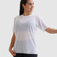 Blusa Velo Manga Oversize Deportiva Mujer
