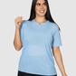 Blusa Velo Manga Oversize Deportiva Mujer