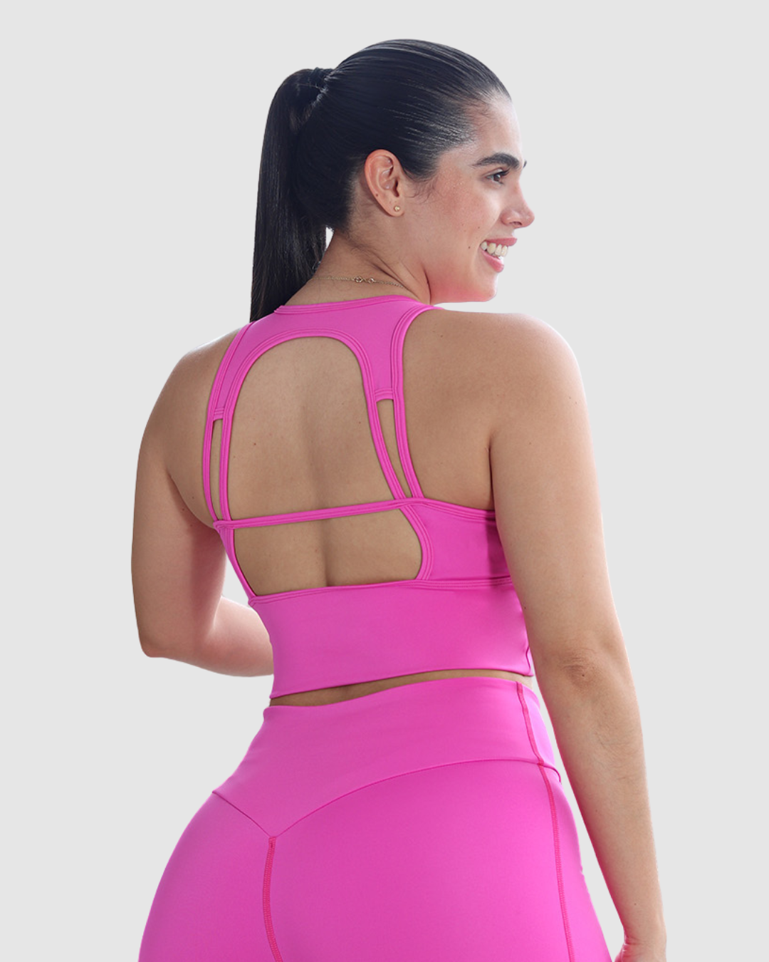 Top Deportivo Escote Espalda Mujer