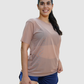 Blusa Velo Manga Oversize Deportiva Mujer