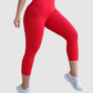 Leggins Unicolor en Tela Nylon Pretina Ancha 3/4, Control Abdomen