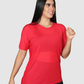 Blusa Velo Manga Oversize Deportiva Mujer