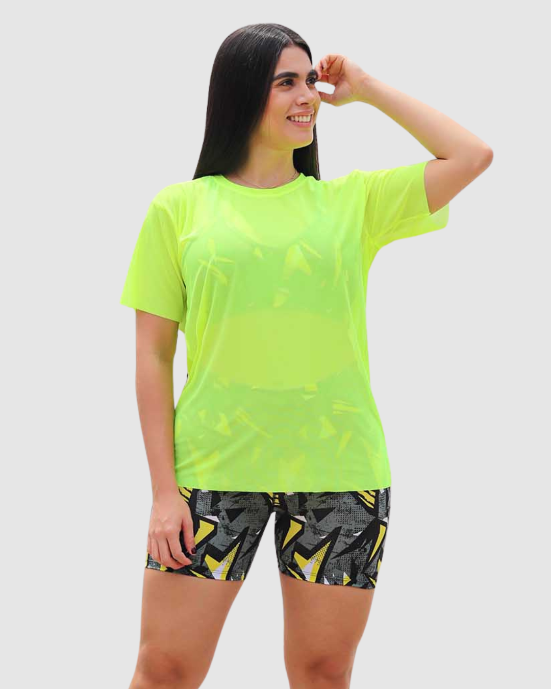 Blusa Velo Manga Oversize Deportiva Mujer