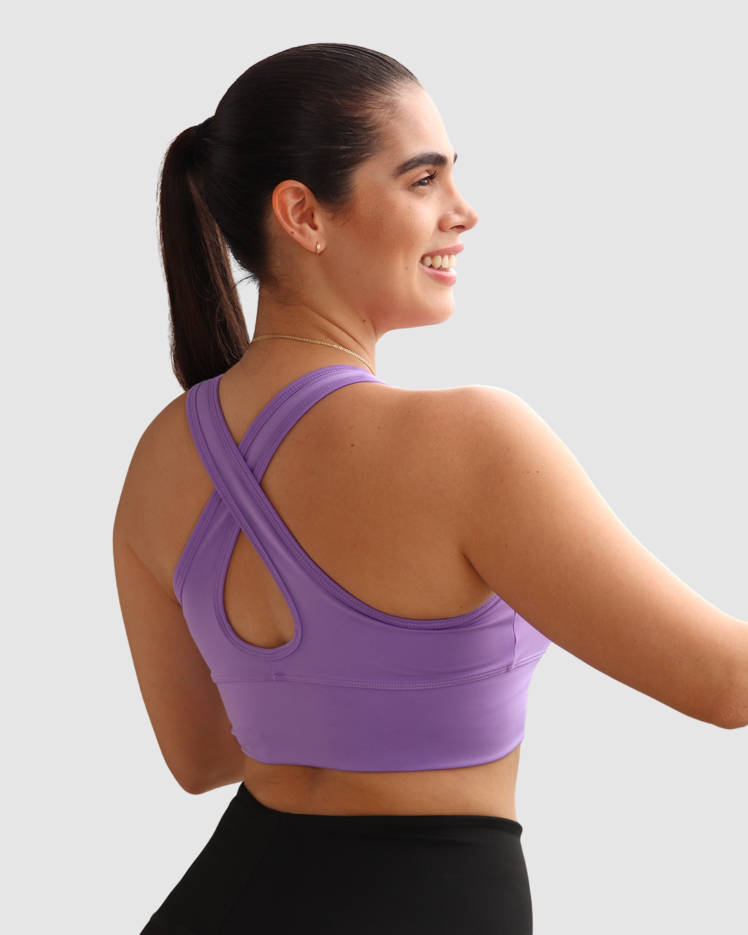 Top Olímpico Cruzado Semi-Supplex