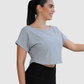 Blusa Malla Deportiva hombro caído Dama
