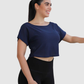 Blusa Malla Deportiva hombro caído Dama