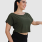 Blusa Malla Deportiva hombro caído Dama