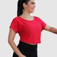 Blusa Malla Deportiva hombro caído Dama