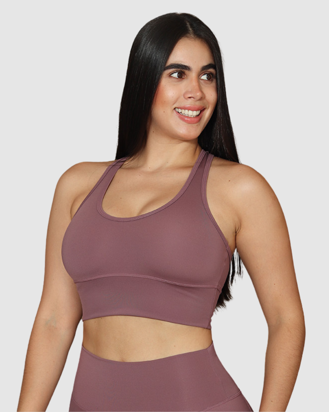 Top Olímpico Cruzado Semi-Supplex