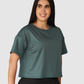Camisa  Corta Oversize Mujer