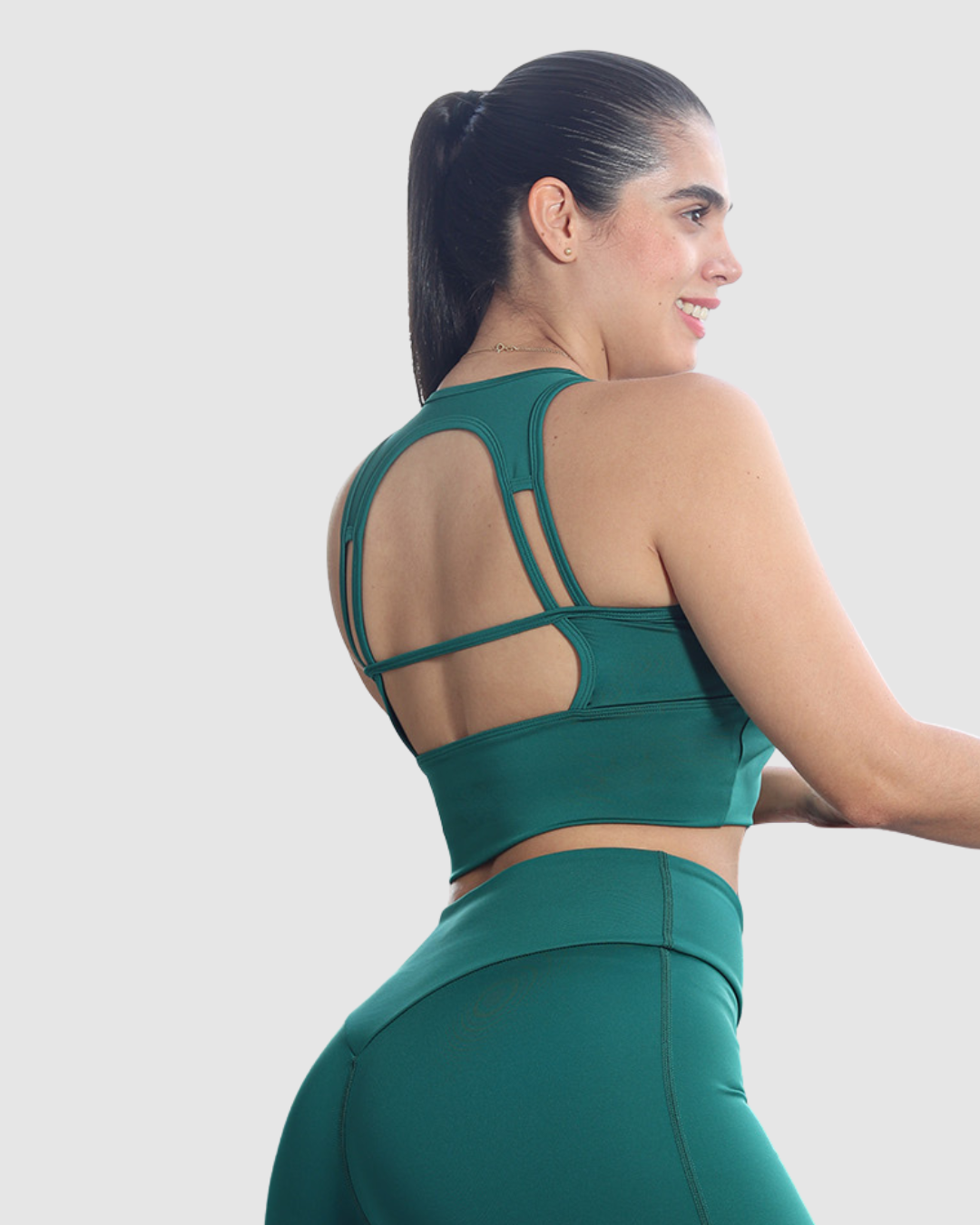 Top Deportivo Escote Espalda Mujer