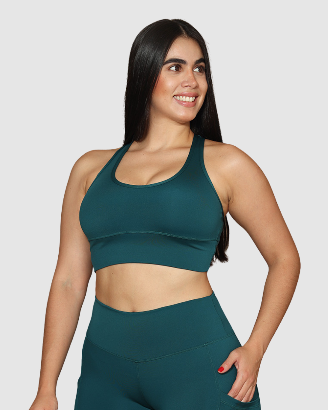 Top Olímpico Cruzado Semi-Supplex