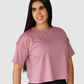 Camisa  Corta Oversize Mujer